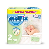 Molfix Mini Diaper Mega 2-90pcs